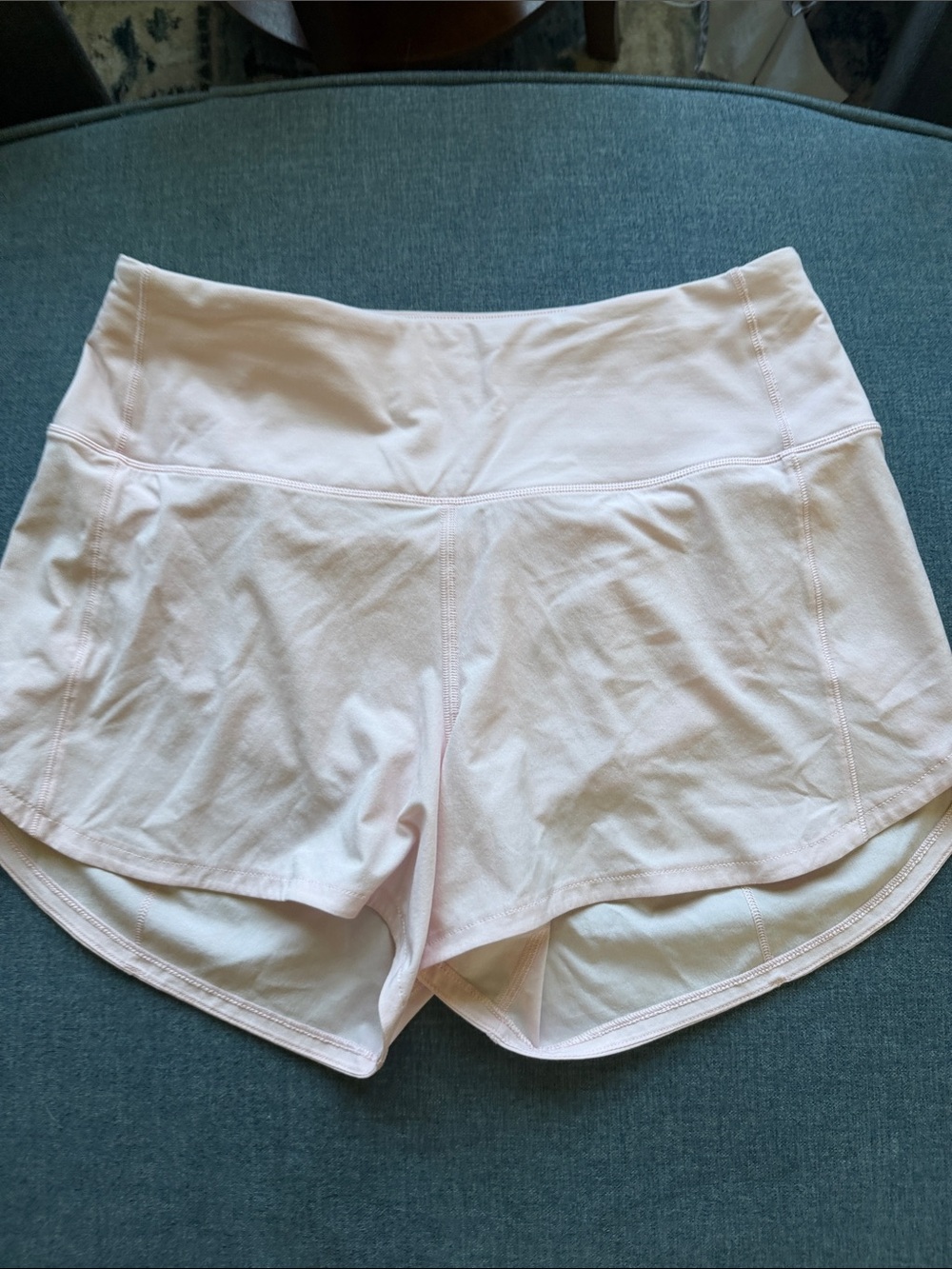 Light Pink Women's Active Shorts
